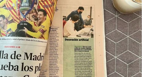 Salimos en la Vanguardia